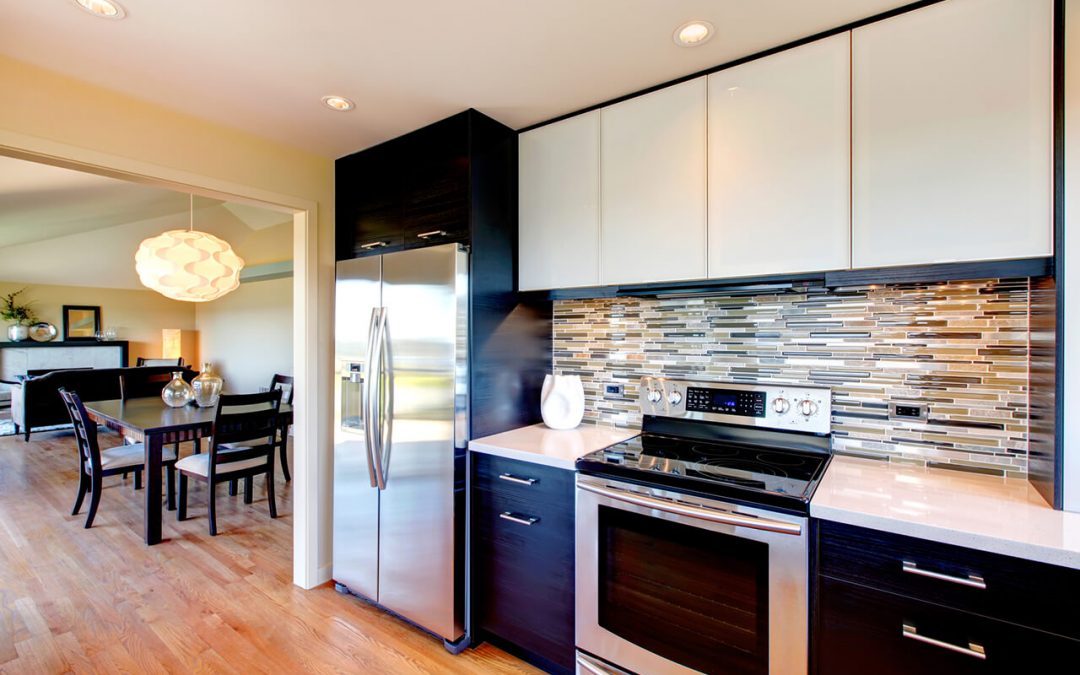 easy home renovations include installing a kitchen backsplash